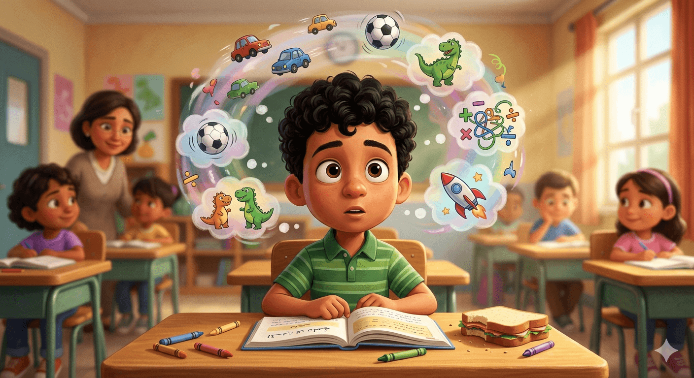 فرط الحركة وتشتت الانتباه (ADHD) عند الأطفال — الدليل الكامل