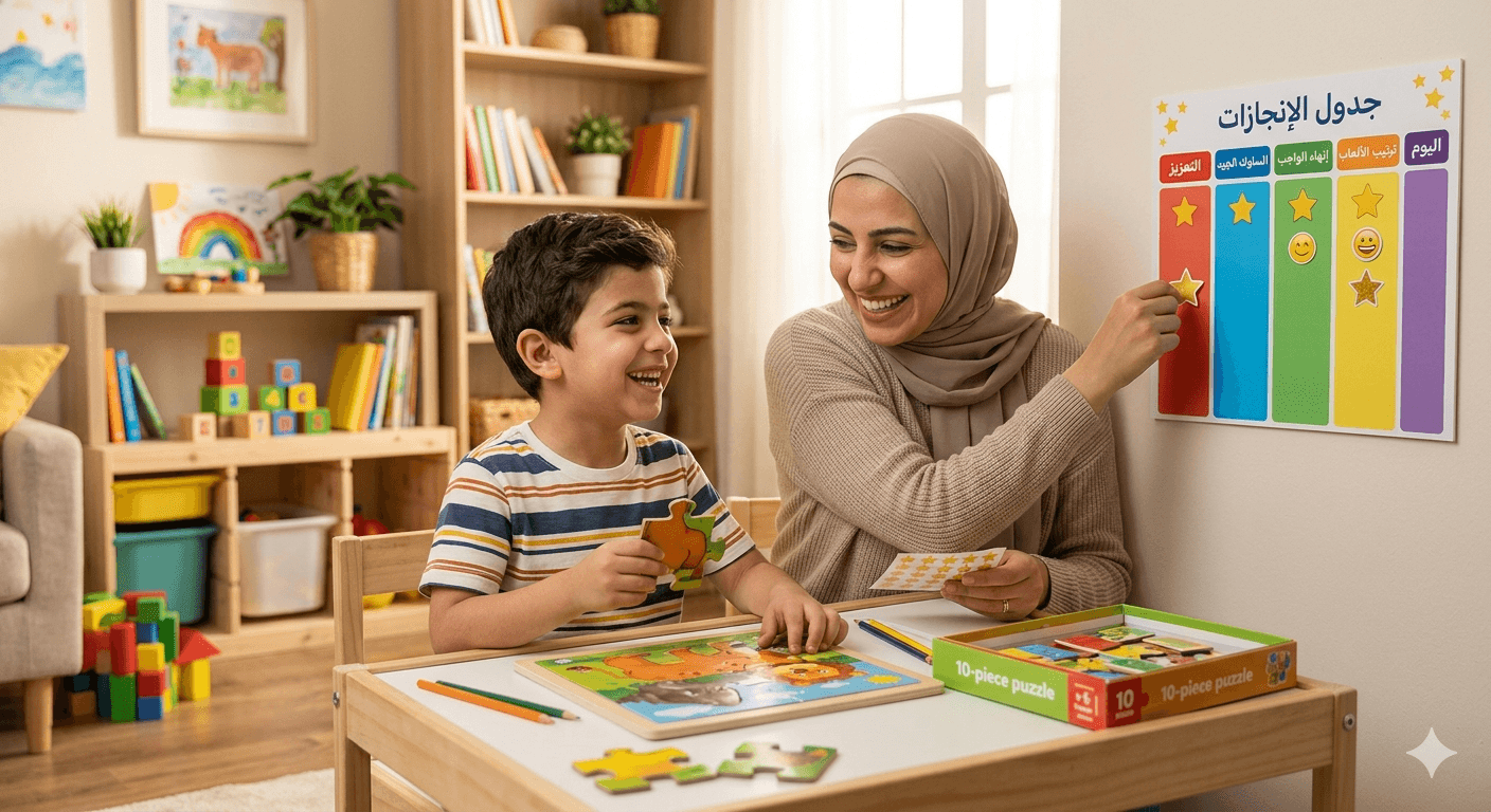 التعزيز — أهم فنية في تعديل سلوك طفلك