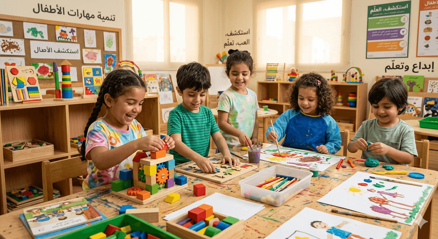 تنمية مهارات الأطفال — الأسس العلمية والتطبيقات العملية