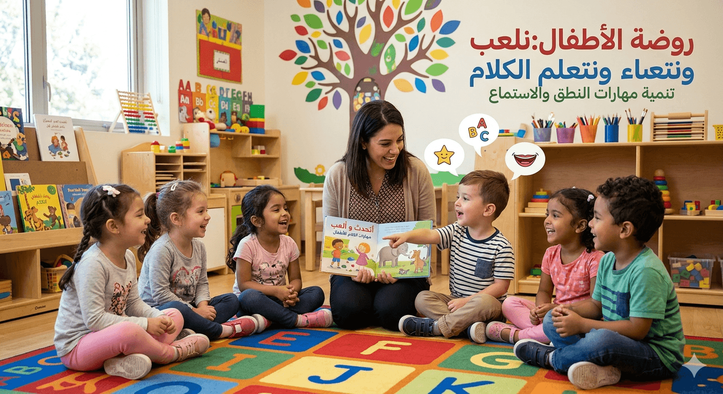 هل الحضانة بتحسّن الكلام عند الأطفال؟