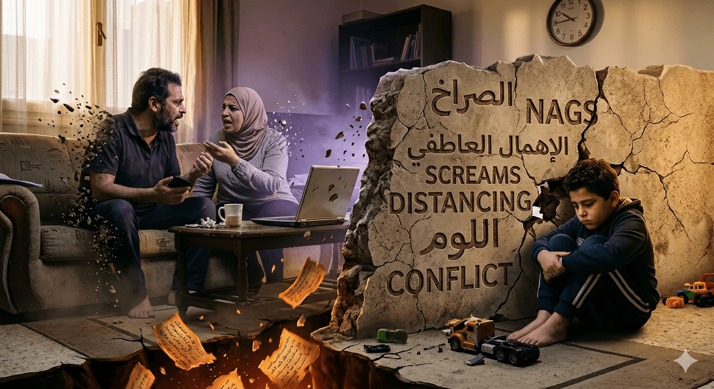 أخطاء بتدمّر علاقتك بأبناءك من غير ما تحس