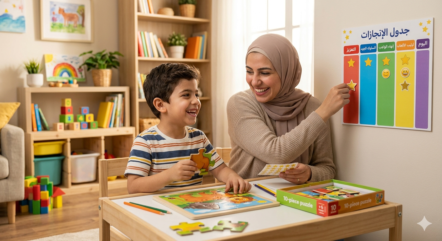 التعزيز — أهم فنية في تعديل سلوك طفلك