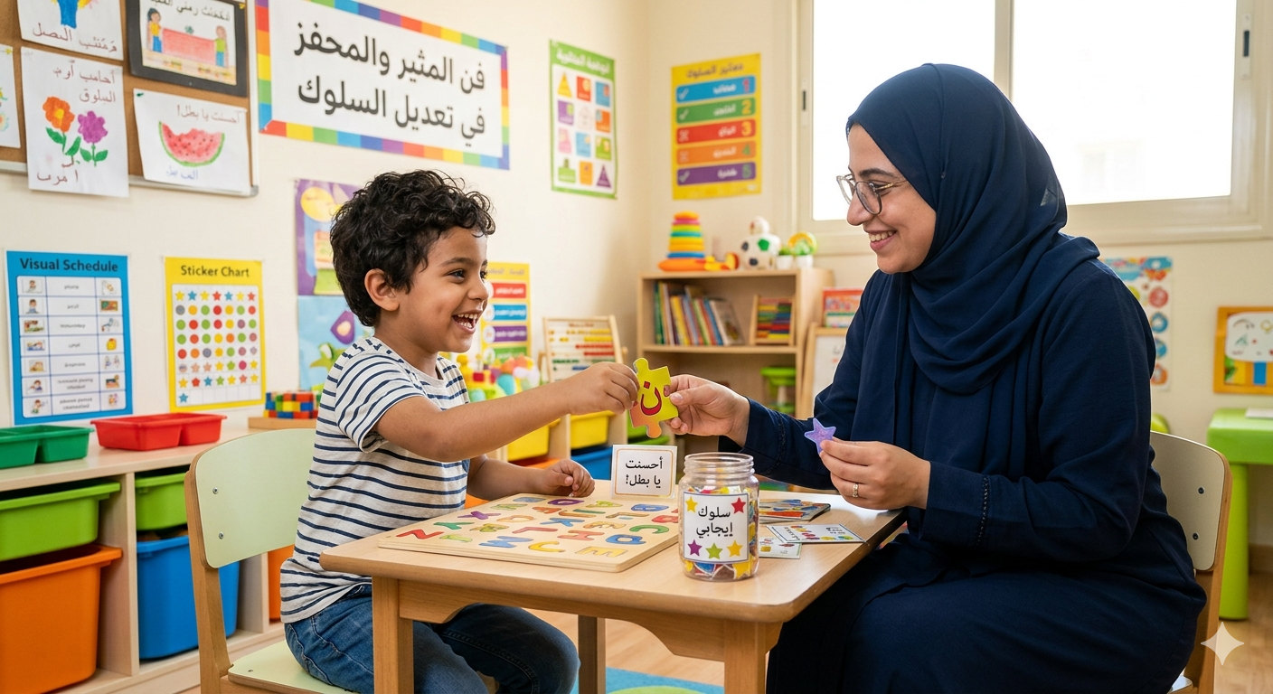المثير والمحفّز في تعديل السلوك — إيه الفرق وإزاي تستخدمهم؟
