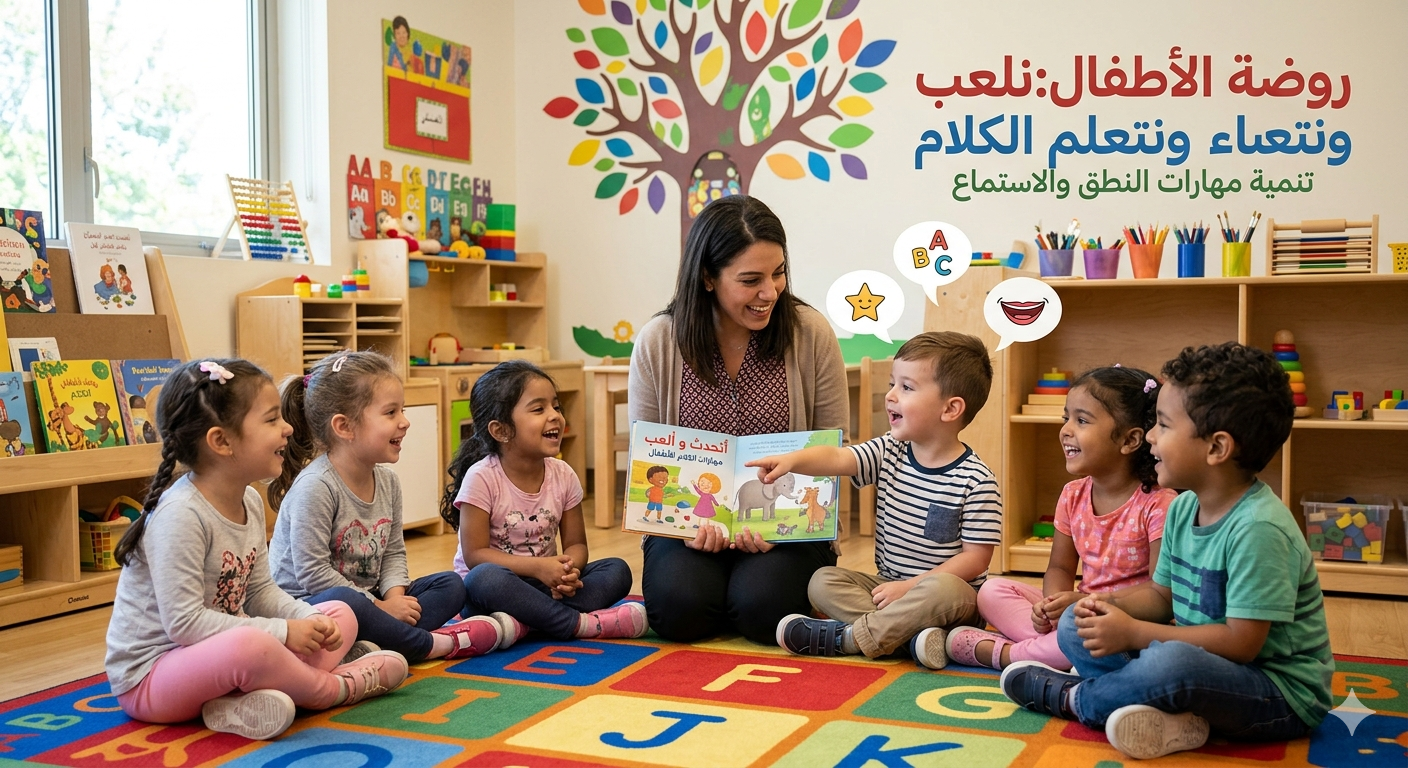 هل الحضانة بتحسّن الكلام عند الأطفال؟