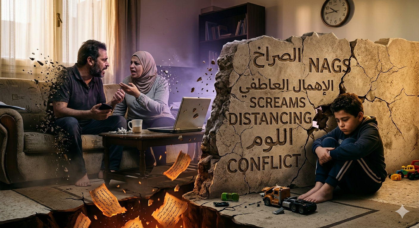 أخطاء بتدمّر علاقتك بأبناءك من غير ما تحس
